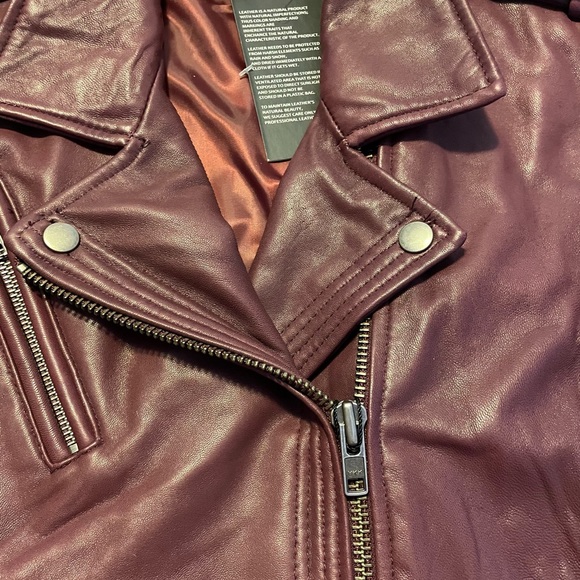 💫HP💫NuBorn Leather NWT - Lady Biker’s Lambskin Vest 3X - Picture 12 of 16